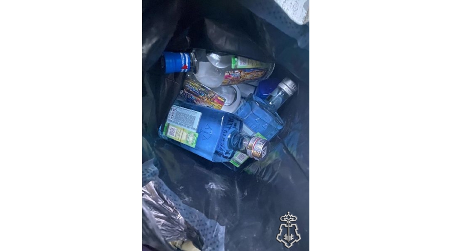 В городе Колпино сотрудники Росгвардии с поличным задержали рецидивистов, совершивших кражу из магазина
