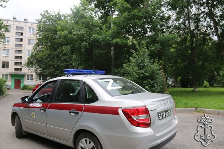 В Петербурге наряд Росгвардии задержал дебошира, угрожавшего расправой жильцам дома в Красногвардейском районе 