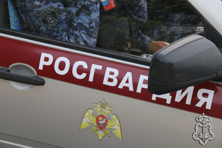 В Санкт-Петербурге сотрудники Росгвардии задержали агрессивную гражданку, пытавшуюся ворваться в машину скорой помощи
