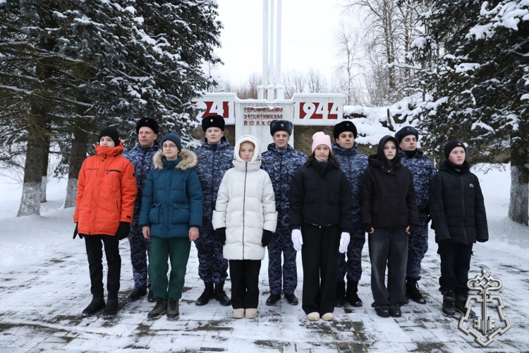 В Ленинградской области сотрудники Росгвардии провели мероприятие, посвященное Дню прорыва блокады Ленинграда