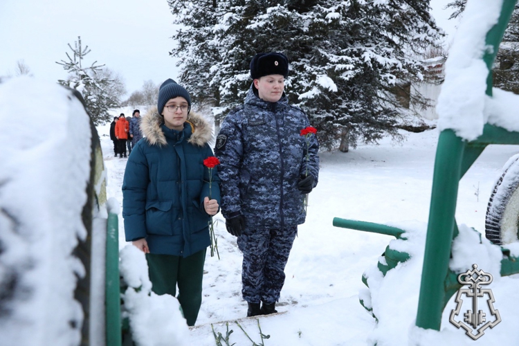 В Ленинградской области сотрудники Росгвардии провели мероприятие, посвященное Дню прорыва блокады Ленинграда