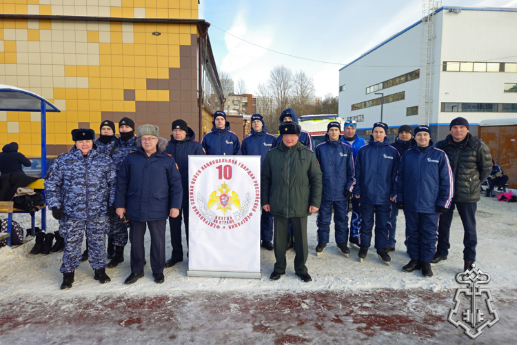 В Санкт-Петербурге представители Росгвардии приняли участие в спортивном мероприятии