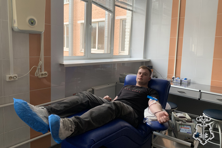 В Санкт-Петербурге сотрудники Росгвардии сдали кровь для пациентов городских больниц 