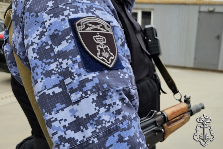 В Колпинском районе Санкт-Петербурга сотрудники Росгвардии задержали вооруженного ножом хулигана