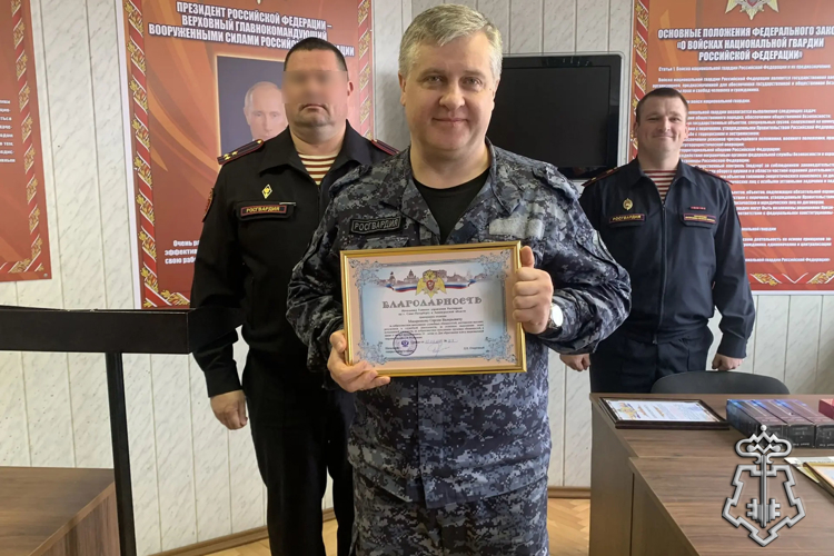В роте по охране имущества физических и юридических лиц при транспортировке регионального Управления вневедомственной охраны состоялось торжественное совещание