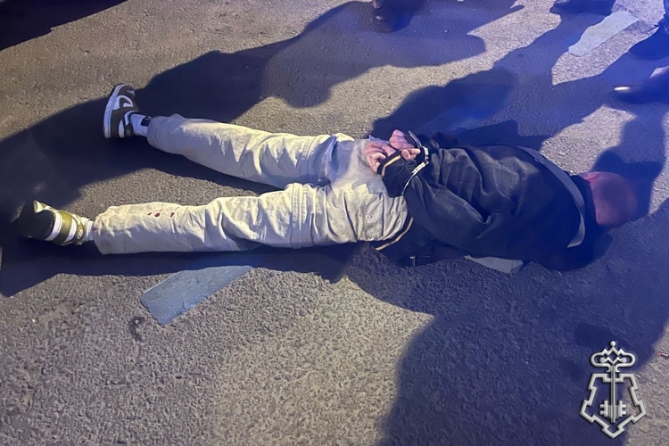 В центре Санкт-Петербурга сотрудники Росгвардии задержали участника уличной драки, укусившего своего оппонента за ухо