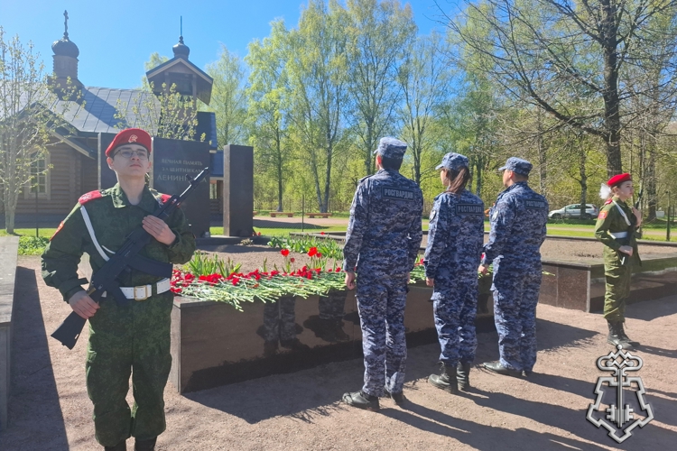 Сотрудники Росгвардии Красносельского района Санкт-Петербурга присоединились к мероприятиям, посвященным Дню Победы