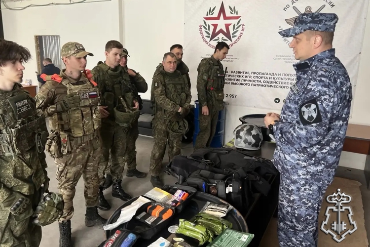 В Санкт-Петербурге представители Росгвардии приняли участие в проведении военно-патриотического мероприятия  