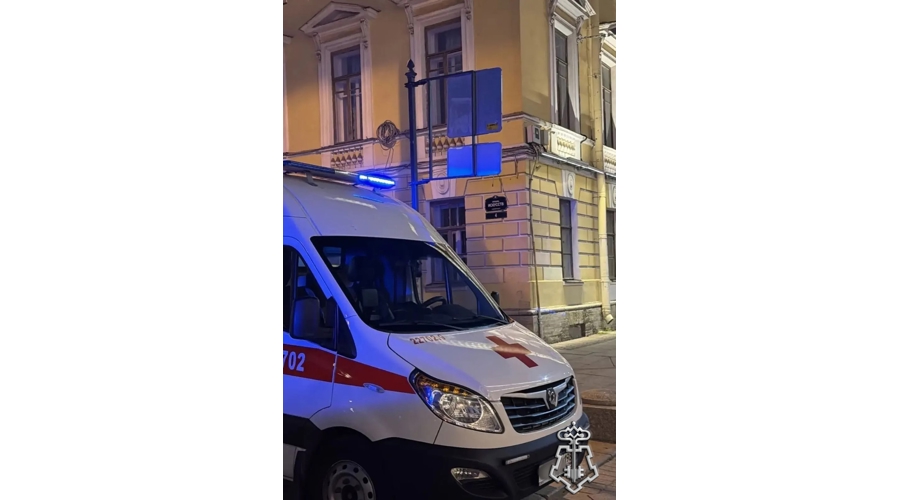 В центре Петербурга наряд Росгвардии задержал правонарушительницу, ударившую бутылкой по голове фельдшера скорой помощи