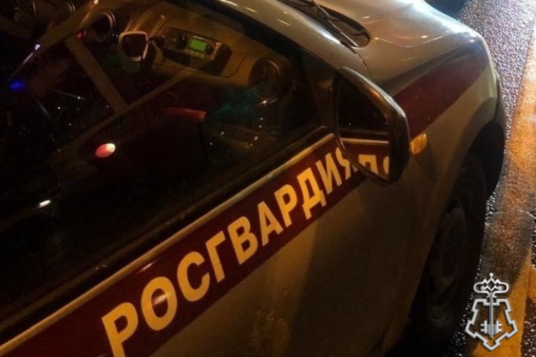 В Санкт-Петербурге задержан нетрезвый водитель, пытавшийся уехать на кроссовере от наряда Росгвардии