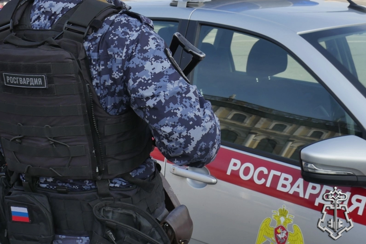 В Ленинградской области сотрудники Росгвардии задержали мужчину, угрожавшего ножом сыну сожительницы